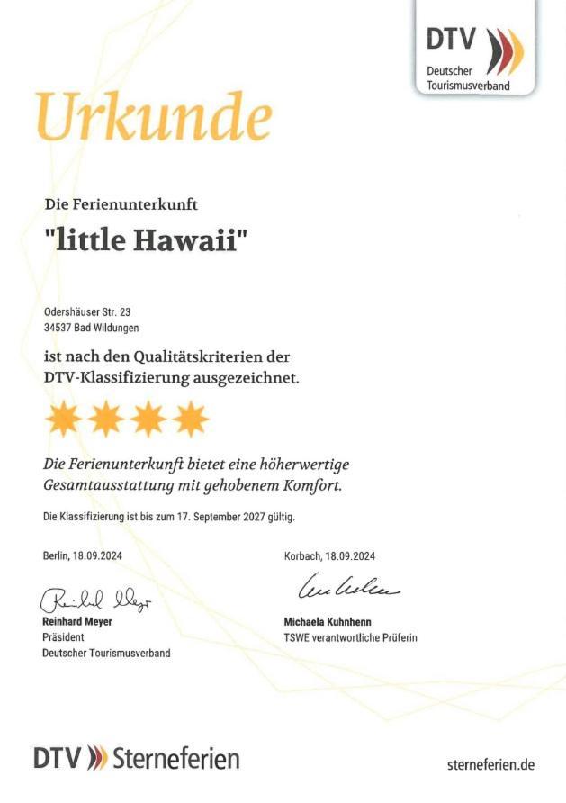 Little Hawaii & Texas Apartman Bad Wildungen Kültér fotó